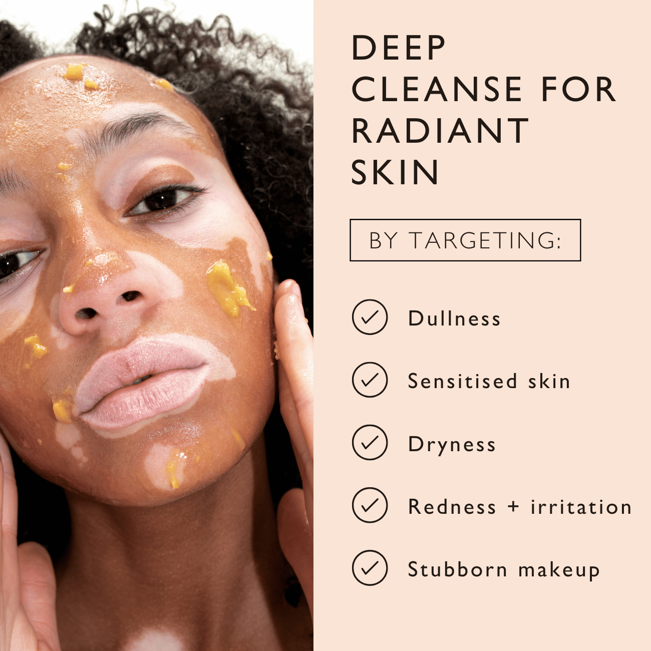 Cleansing Face Balm with Oat Oil + Vitamin E by UpCircle