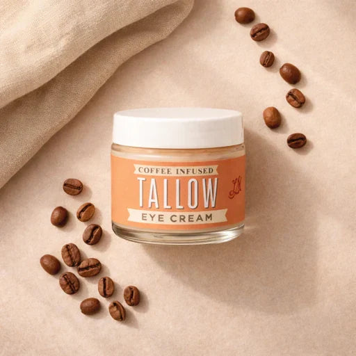Lady May Coffee-Infused Tallow Eye Cream – Brighten, Firm & Revitalize Naturally by The Lady May
