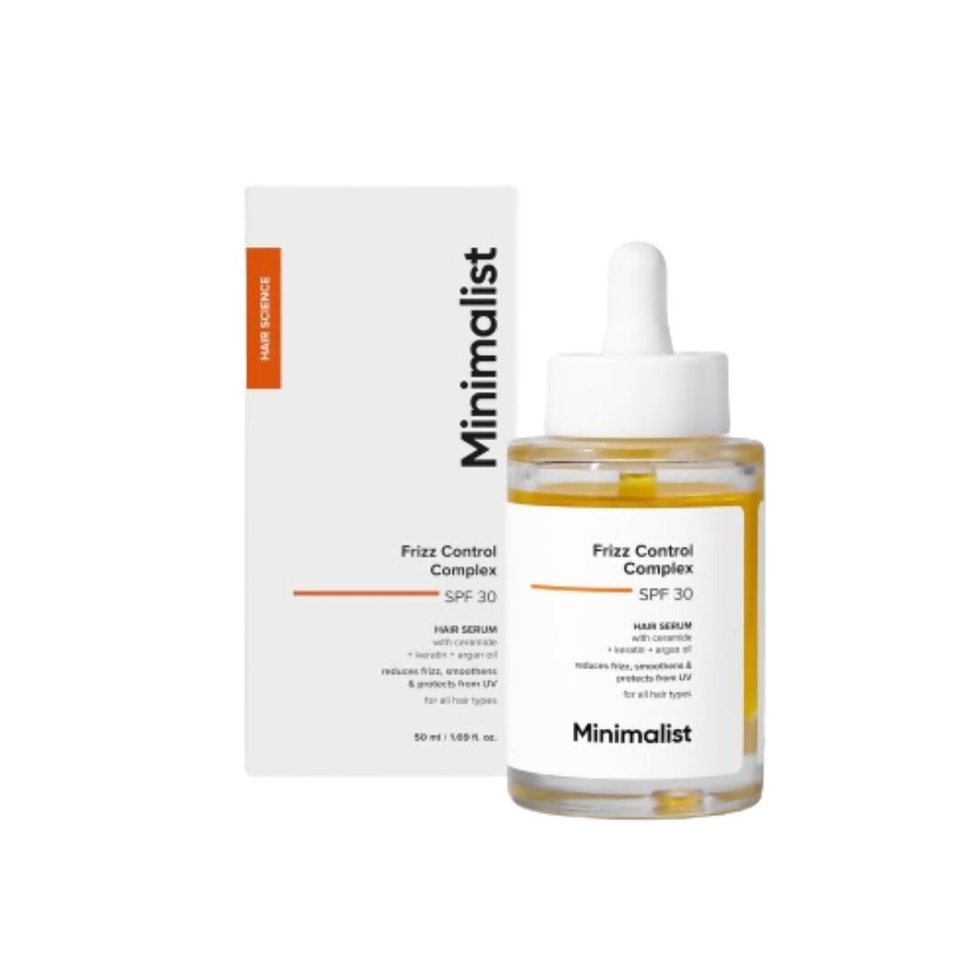 Minimalist Frizz Control Complex SPF 30 Hair Serum by Dista