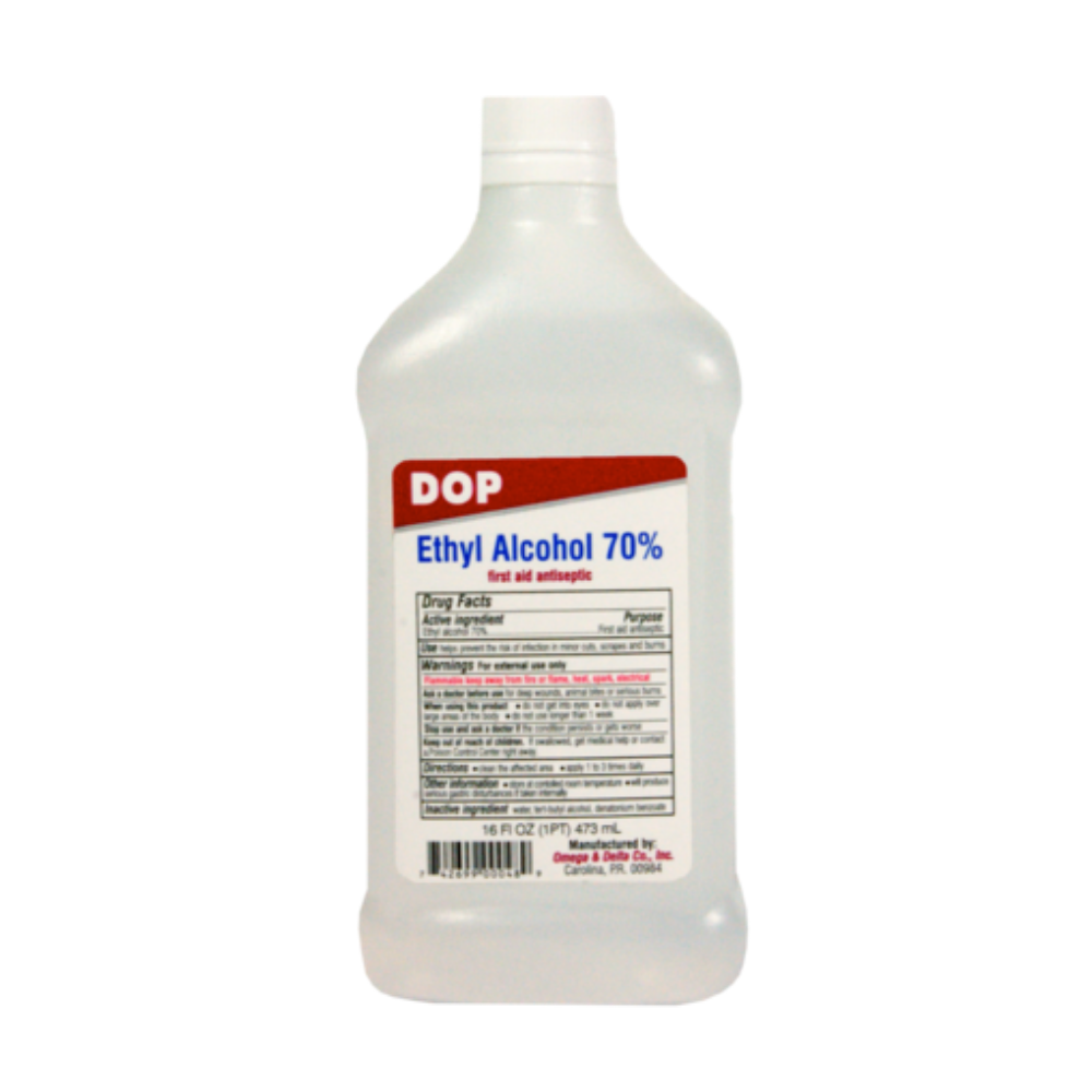 DOP Ethyl Alcohol 70% (16 oz) by Farmacias Savia