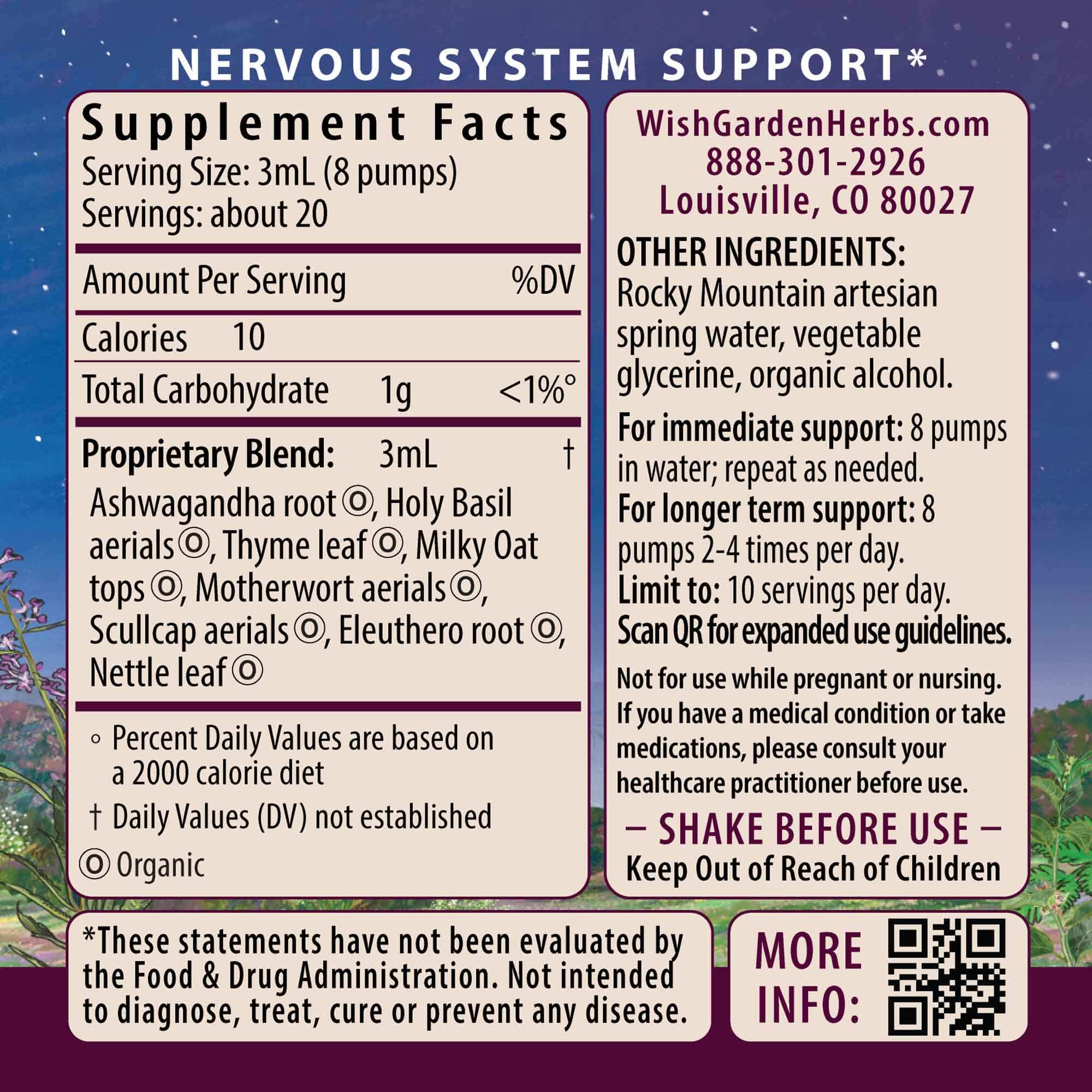 Deep Stress, Daily Calm by WishGarden Herbs
