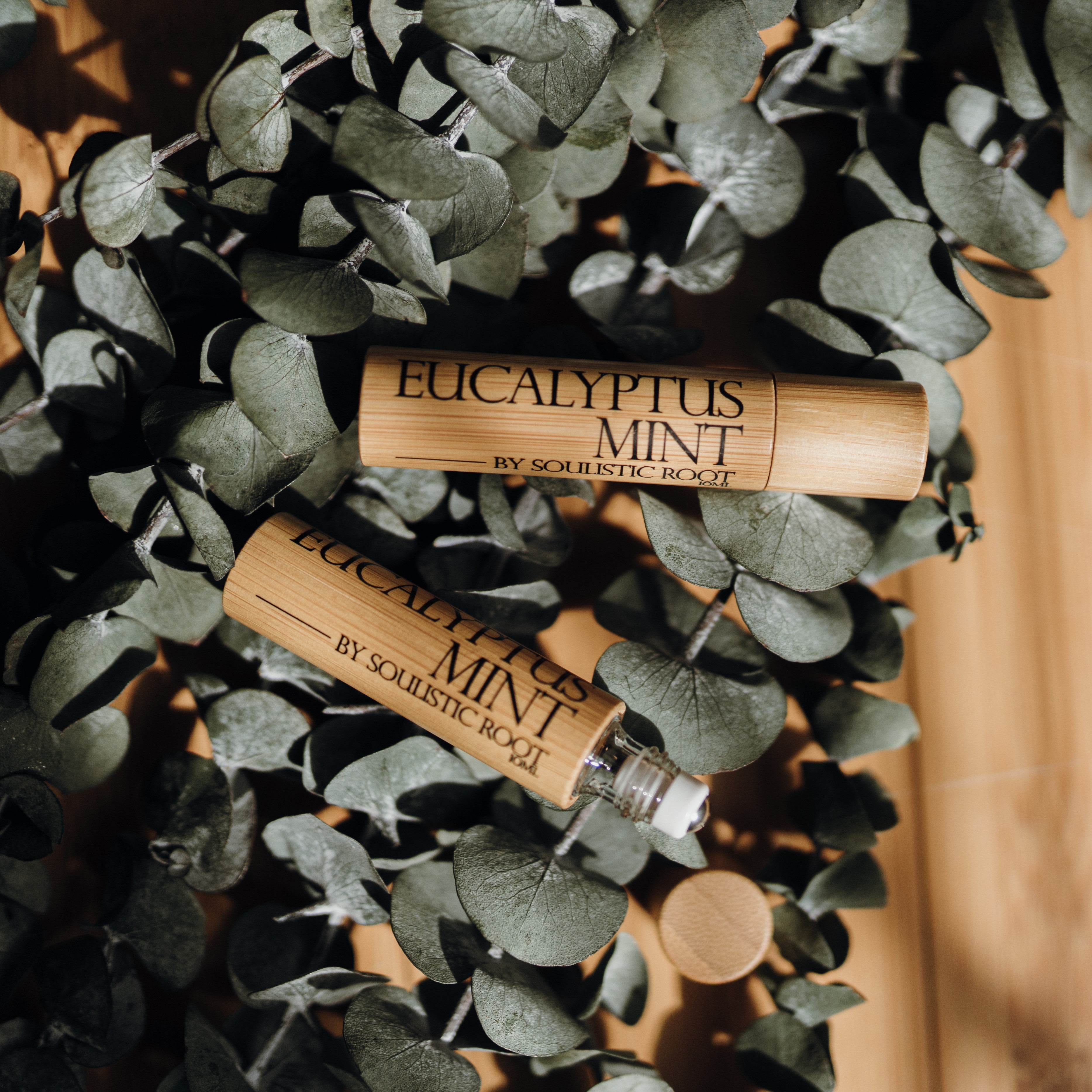 Eucalyptus Mint Bamboo Roller by Soulistic Root