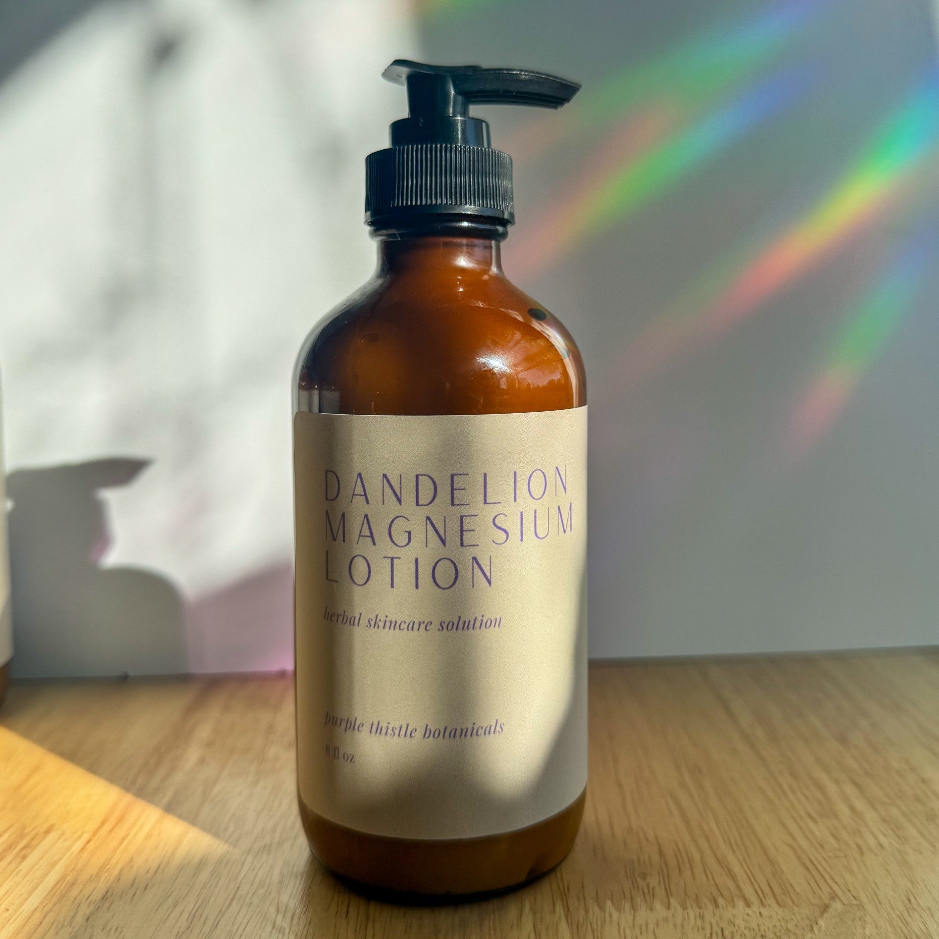 Dandelion Magnesium Lotion by Purple Thistle Botanicals