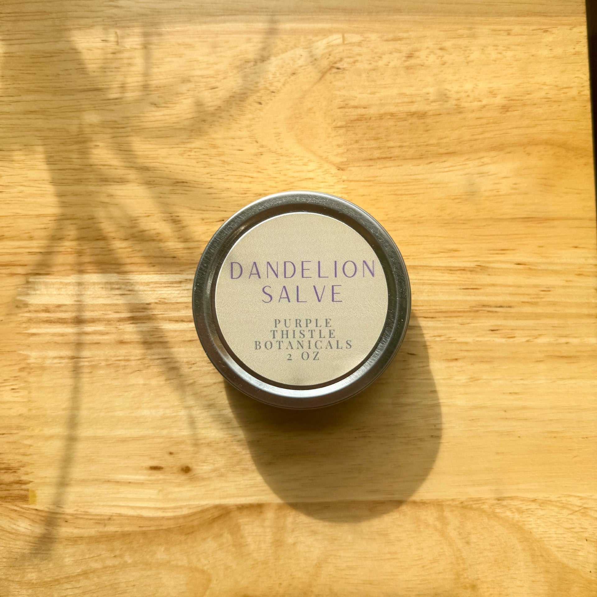 Dandelion Salve by Purple Thistle Botanicals