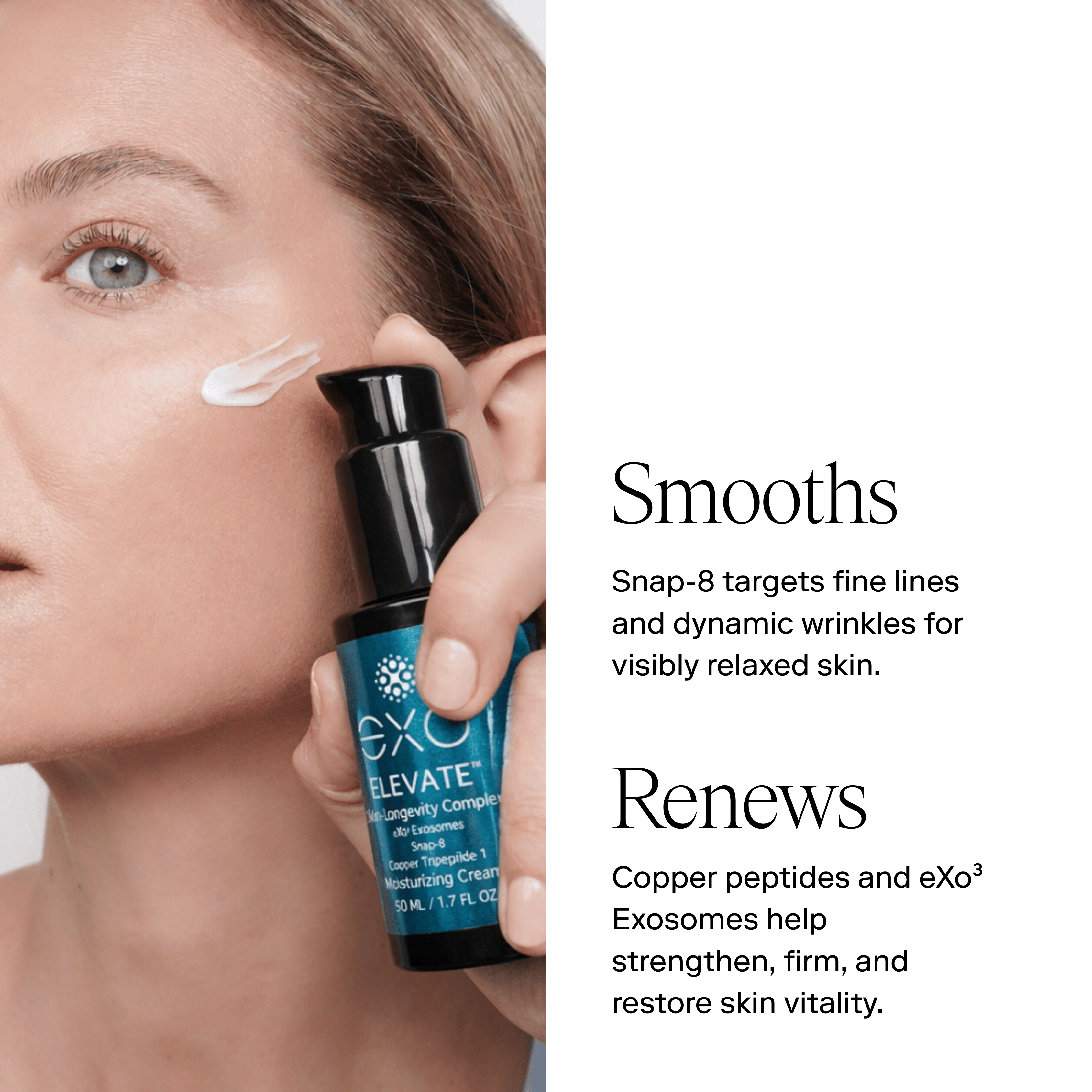 EXO ELEVATE™ Skin Longevity Complex Moisturizing Cream by Exoceuticals