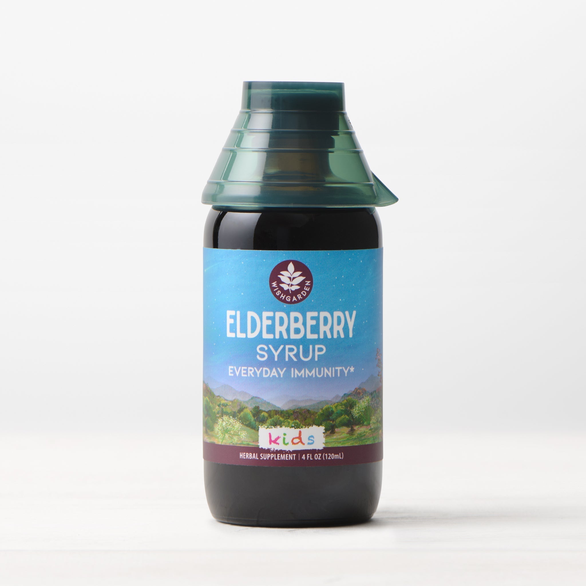 Elderberry Syrup, Everyday Immunity for Kids by WishGarden Herbs