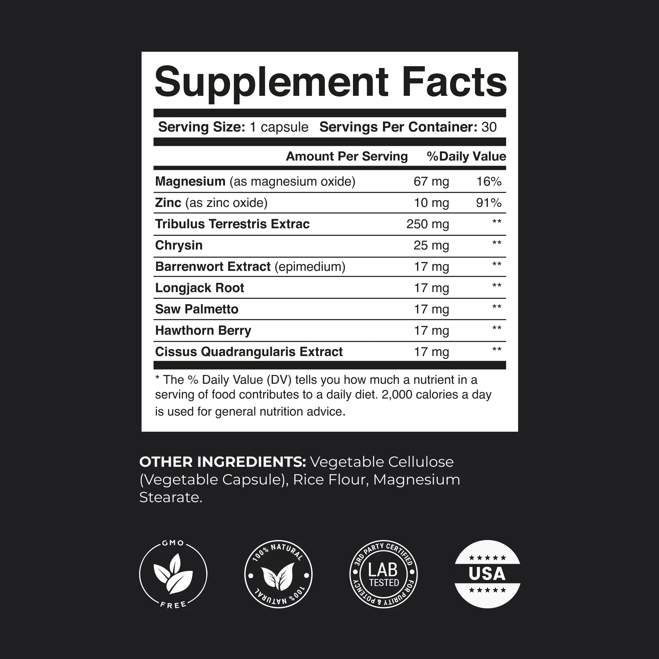 ERECTONINMD TESTOSTERONE SUPPORT COMPLEX by RevitMe - Supplements Store