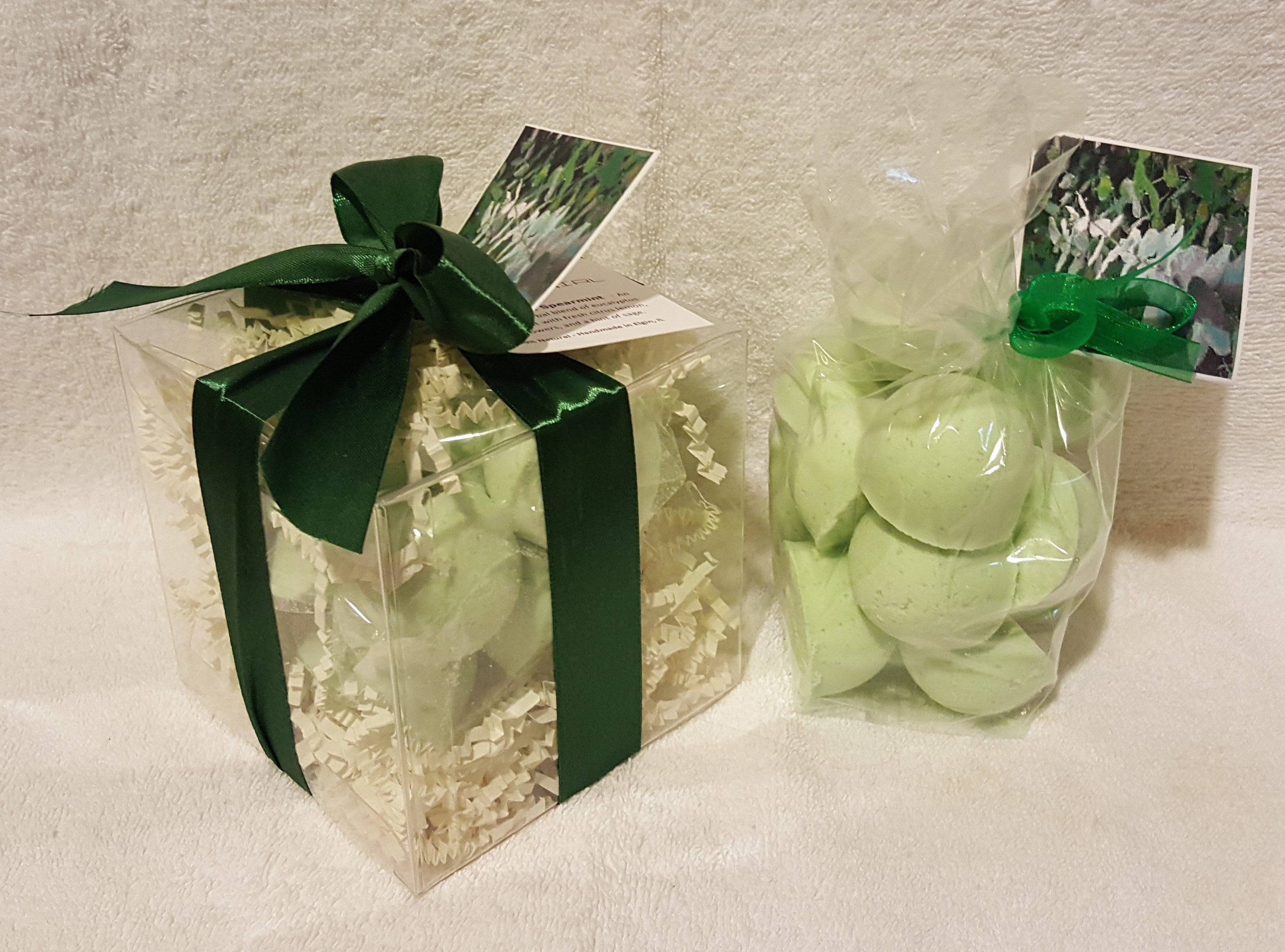 Eucalyptus & Spearmint 14-pack Bath Bomb Gift Set by Spa Pure