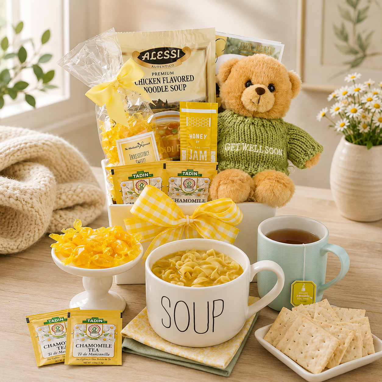 Hugs & Well Wishes Gift Basket by Alder Creek Gift Baskets