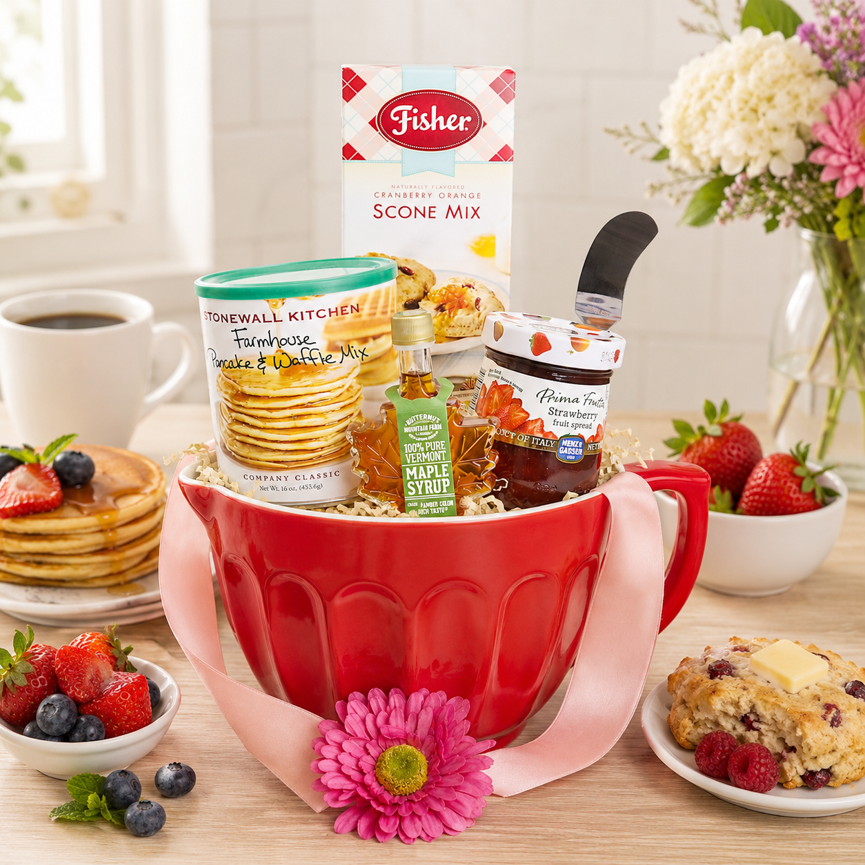 Homemade Morning Baking Gift Basket by Alder Creek Gift Baskets