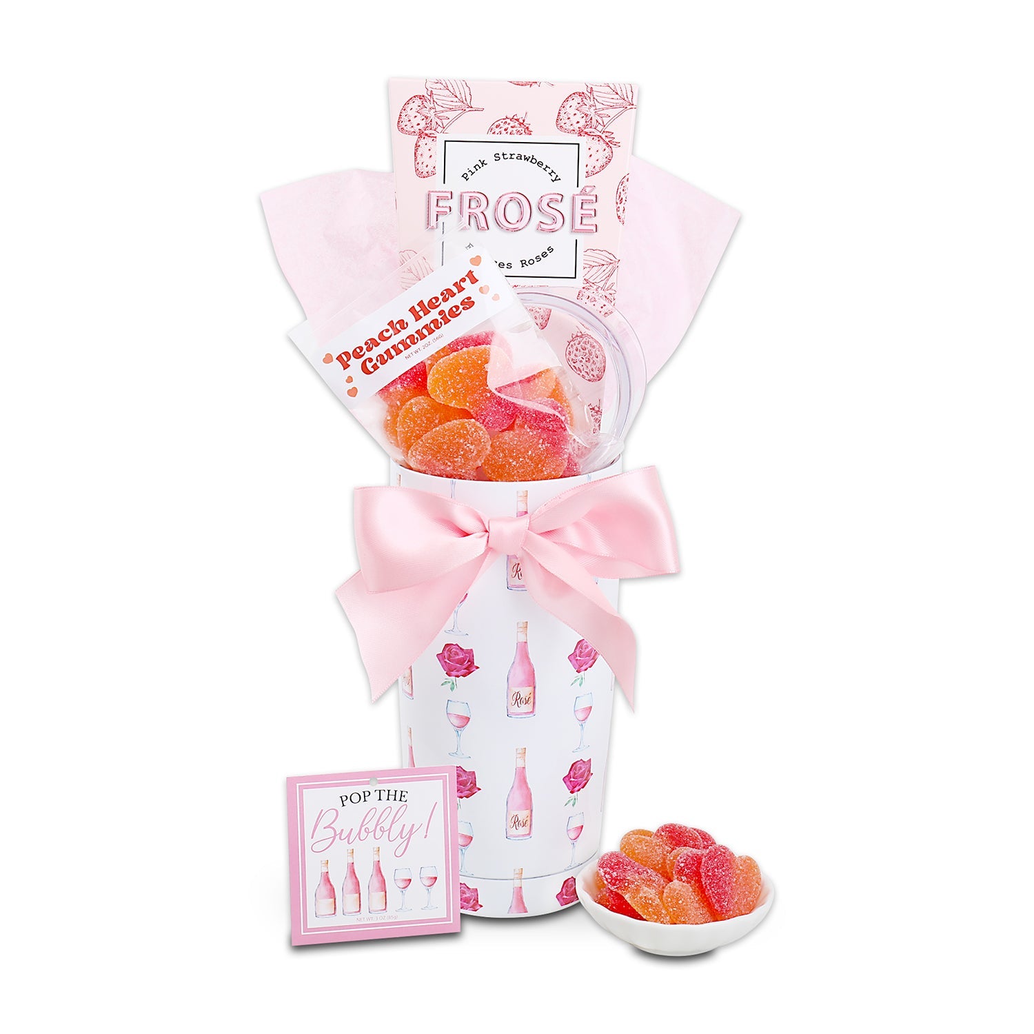 Pop the Bubbly Tumbler Gift by Alder Creek Gift Baskets
