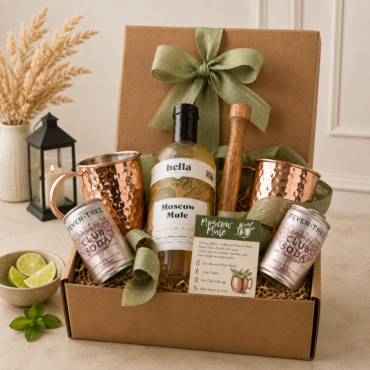 The Classic Moscow Mule Gift Box by Alder Creek Gift Baskets