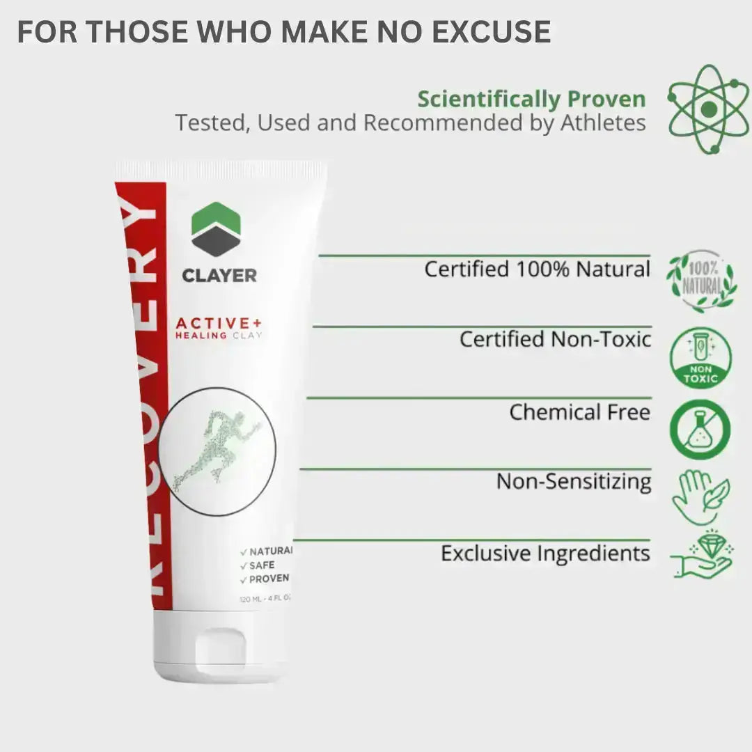 CLAYER RECOVERY - Medicinal Clay by CLAYER