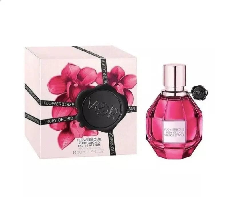 Flowerbomb Ruby Orchid By Viktor & Rolf For Women 3.4 oz EDP Spray by perfumesandrea