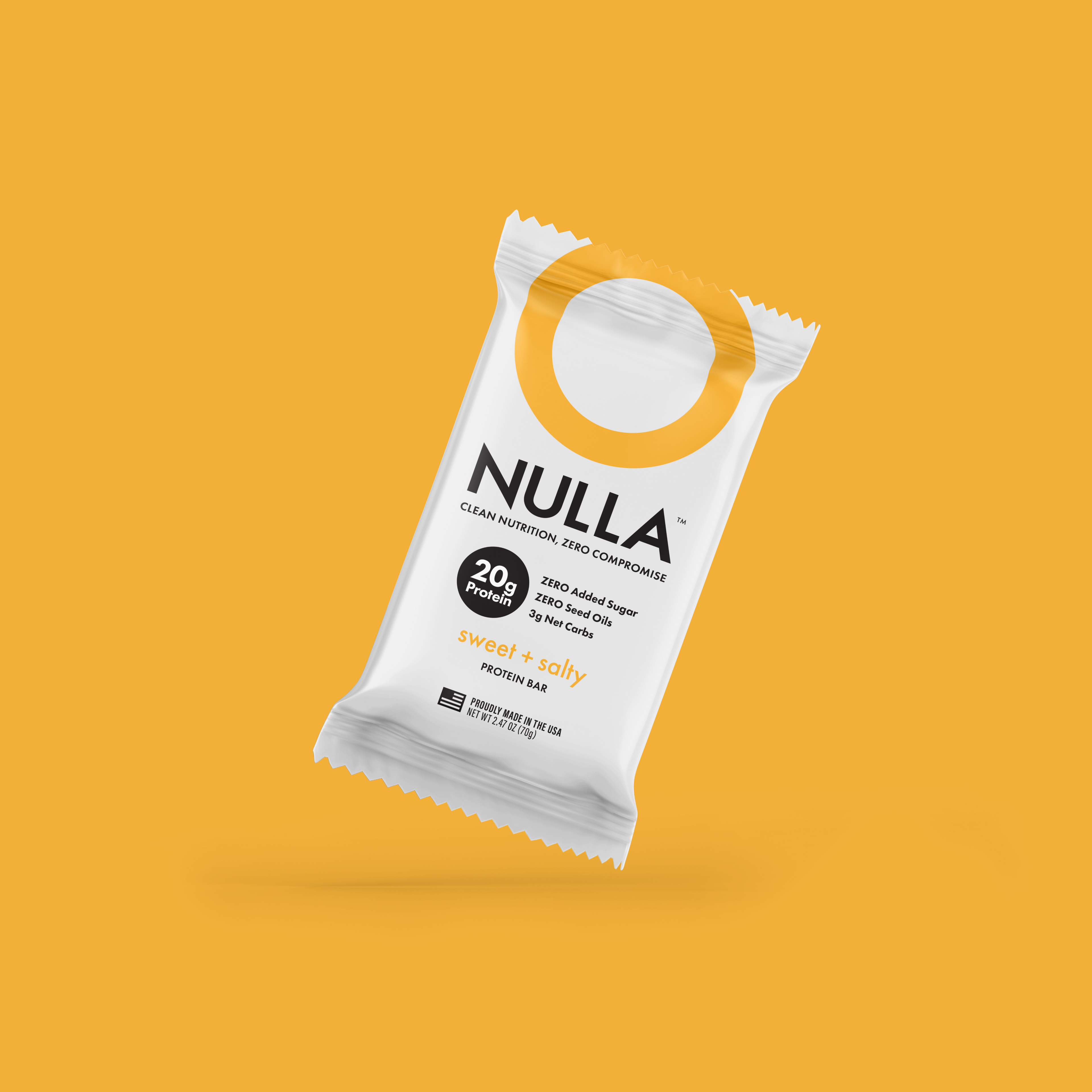 CleanForm Nutrition Nulla Protein Bar - 2 Flavors - Box of 12 by CleanForm Nutrition