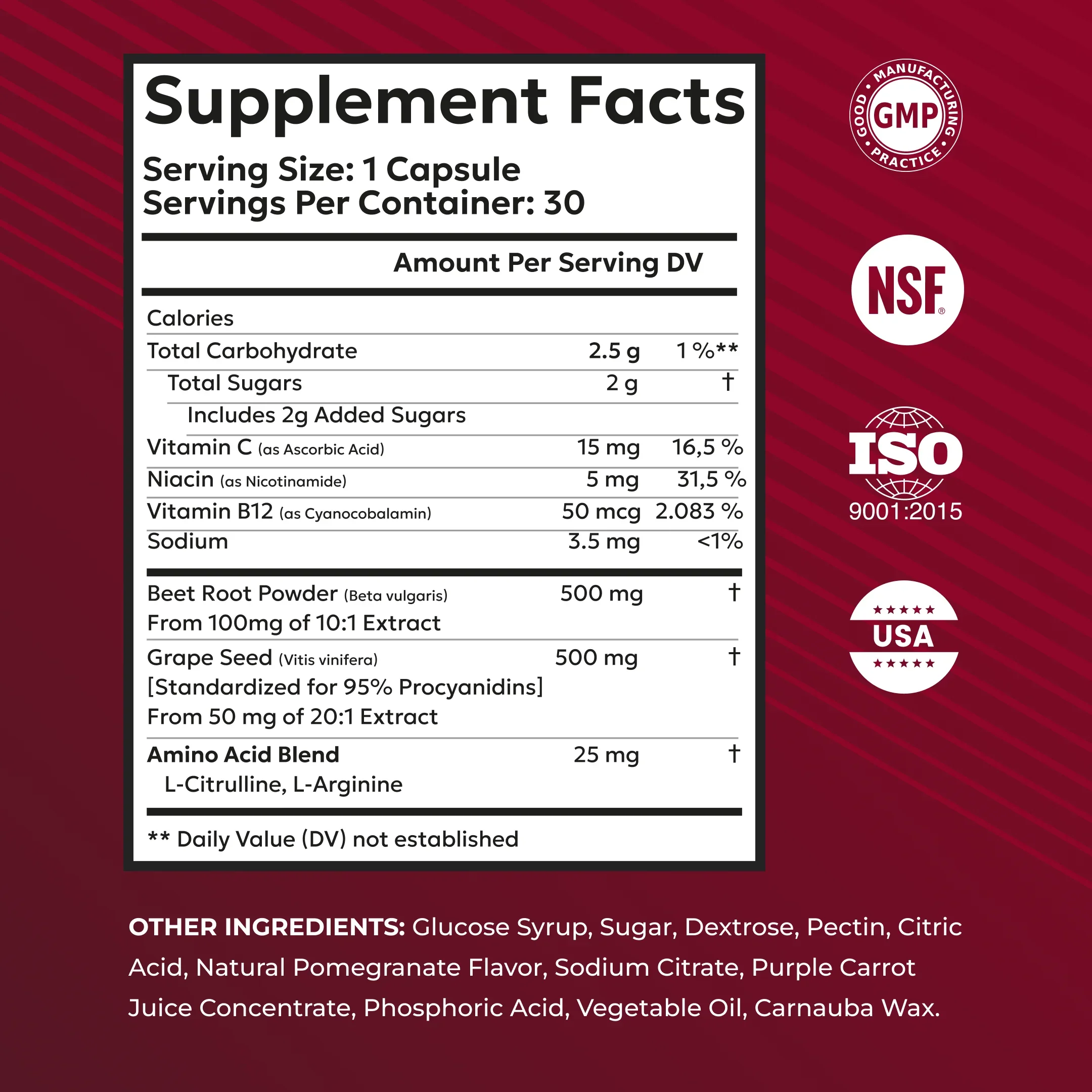 CardioNEX Beet Root + by RevitMe - Supplements Store