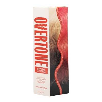 Overtone Golden Rose Daily Conditioner Semi-Permanent Rose Gold Hair Color 4.5 oz - New by This is Beauty US