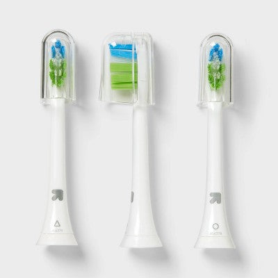 Anti-Plaque Sonic Brush Heads 3ct Up&Up - Missing Box by This is Beauty US