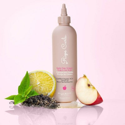 Rizos Curls Apple Cider Vinegar Scalp & Hair Rinse 10 fl oz - Imperfect Container by This is Beauty US