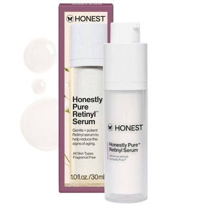 Honest Beauty Honestly Pure Retinyl Serum with Retinyl Linoleate 1.0 fl oz - New by This is Beauty US