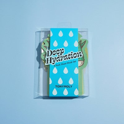 TONYMOLY Deep Hydration Sheet Mask Set 5ct - New by This is Beauty US