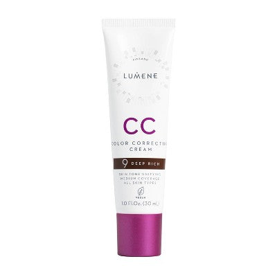 Lumene CC Color Correcting Cream 9 Deep Rich 1 fl oz - New by This is Beauty US