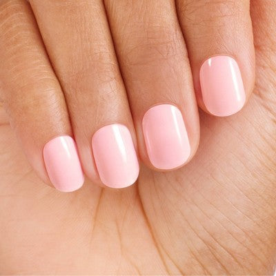 Dashing Diva Glaze Semi-Cured Gel Nail Polish Strips Starter Kit Powder Pink 32ct - New by This is Beauty US