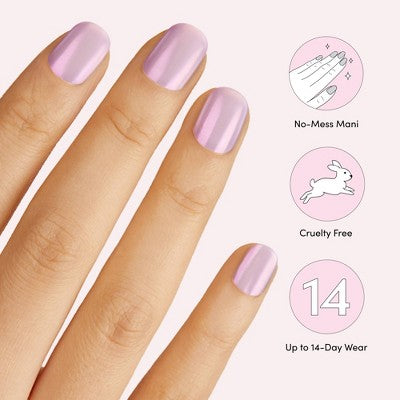Dashing Diva Glaze Semi-Cured Gel Nail Polish Strips Unicorn Glaze 32ct - New by This is Beauty US