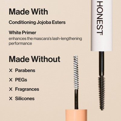 Honest Beauty Extreme Length 2-in-1 Mascara and Lash Primer 0.27 fl oz - Imperfect Box by This is Beauty US