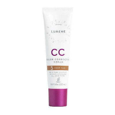 Lumene CC Color Correcting Cream 5 Deep Tan 1 fl oz - New by This is Beauty US