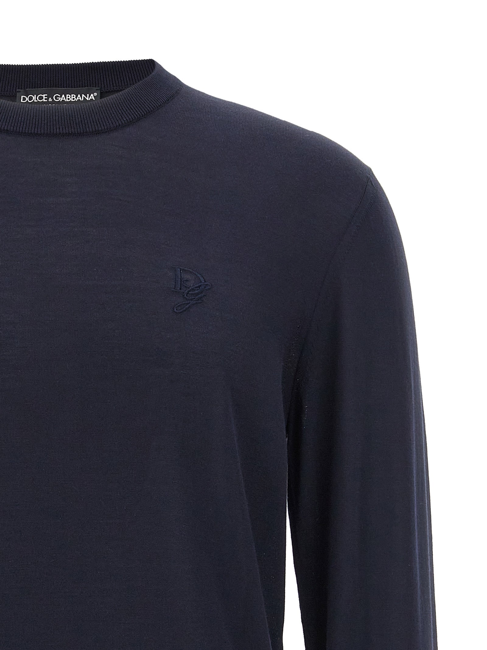 Dolce & Gabbana Men Logo Embroidery Sweater by Luosophy