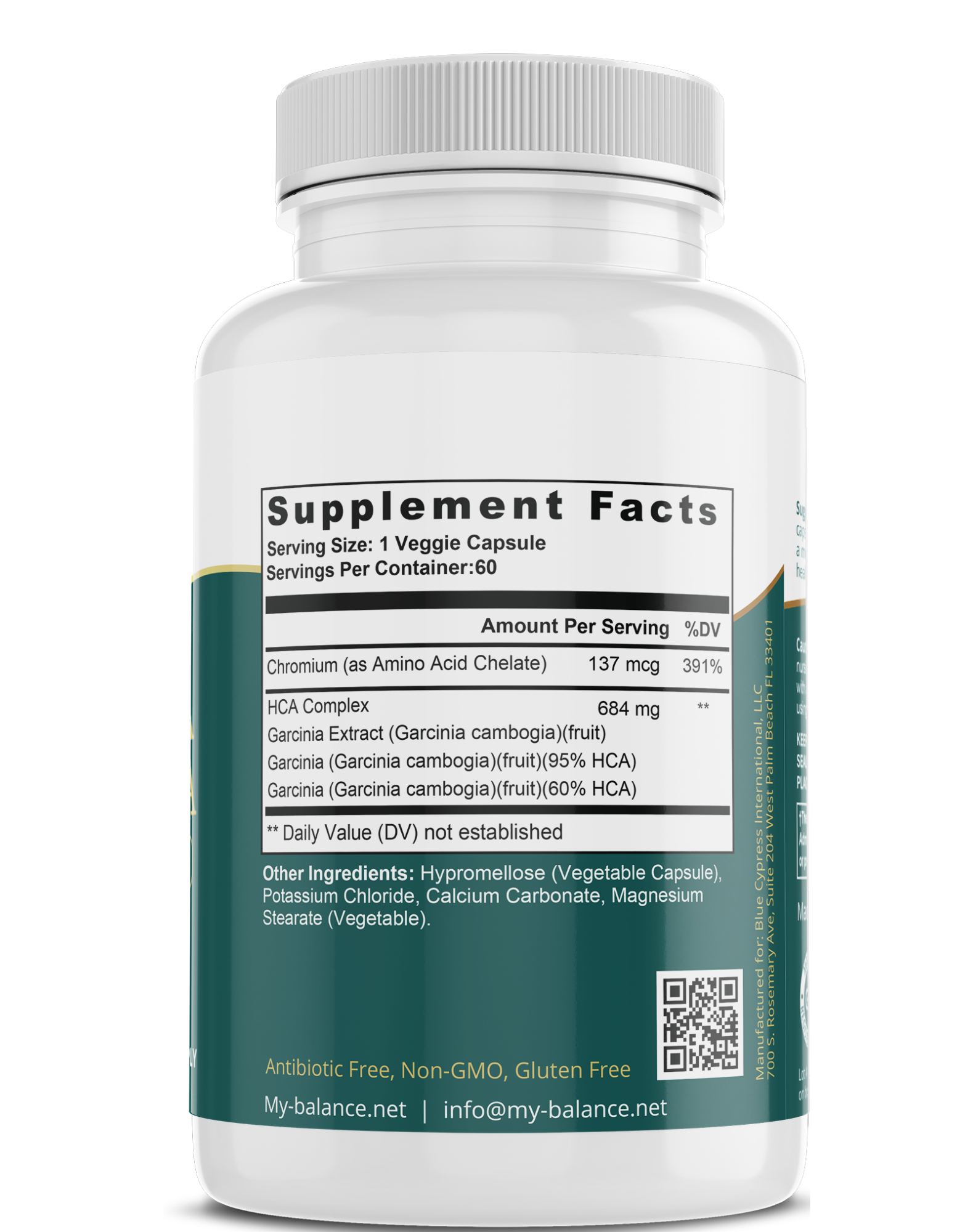 Garcinia Cambogia - Traditional Botanical Support by My Balance