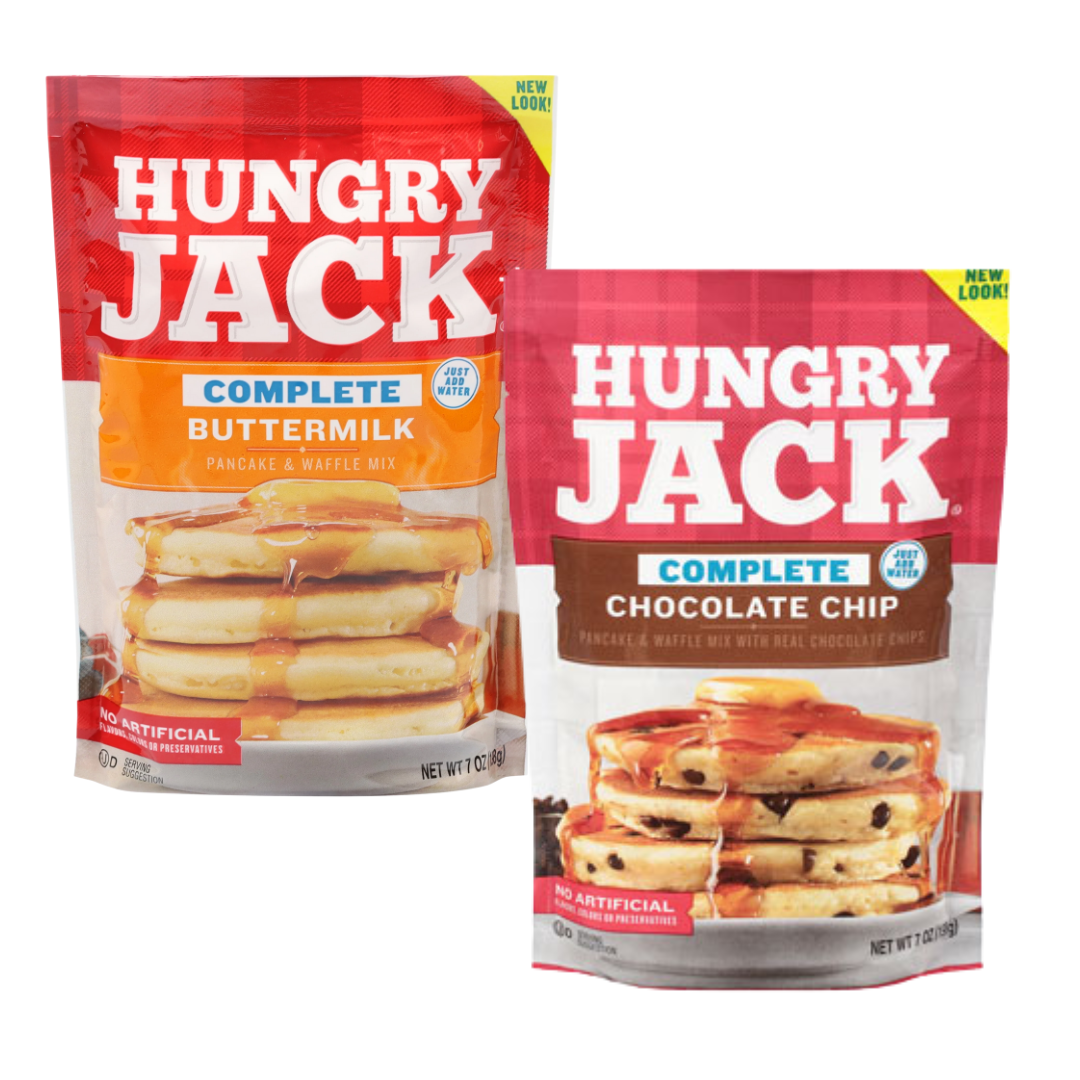 Hungry Jack Pancake Mix Buttermilk o Chocolate 7 oz – Elige tu opción by Farmacias Savia