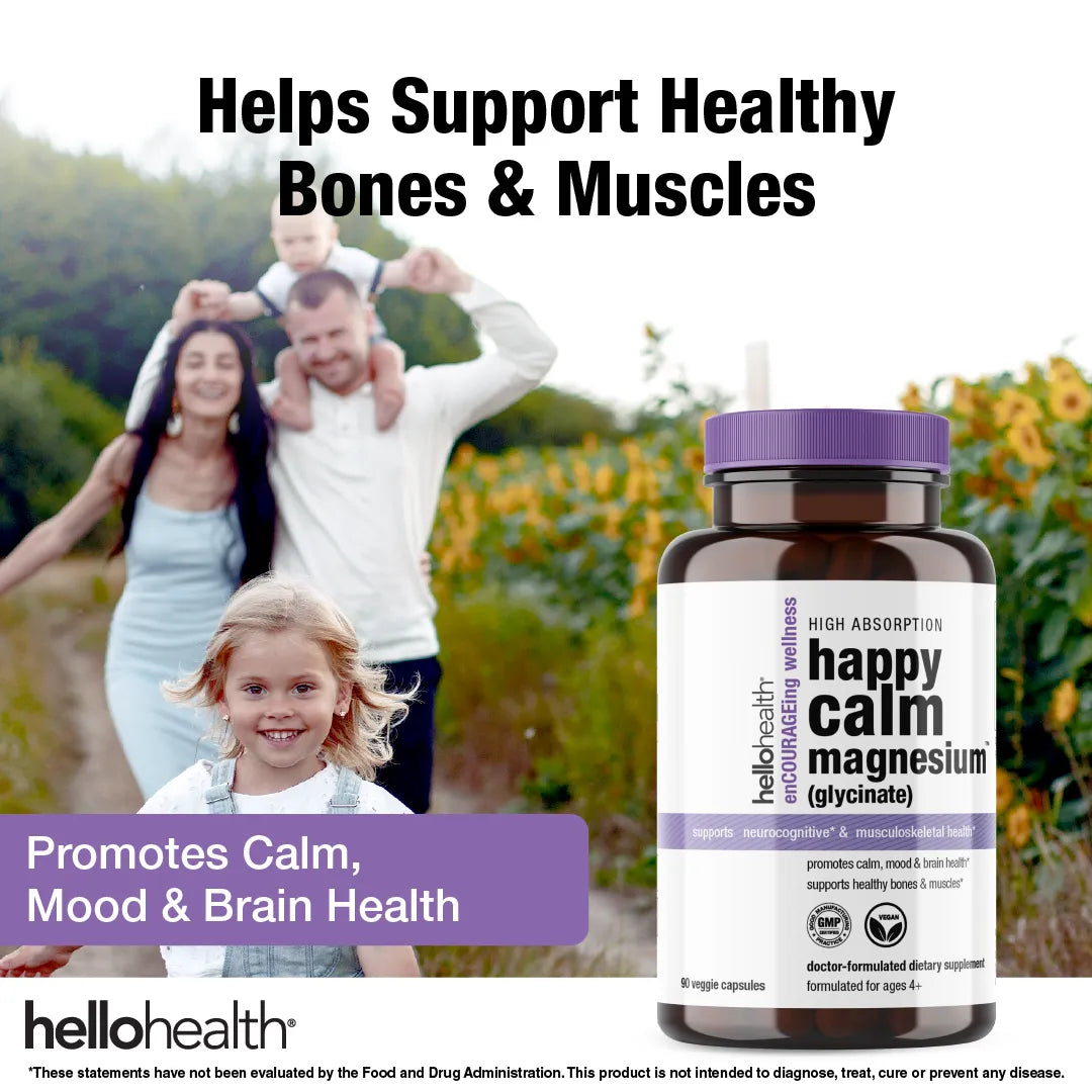 Magnesium Glycinate capsules by hellohealth