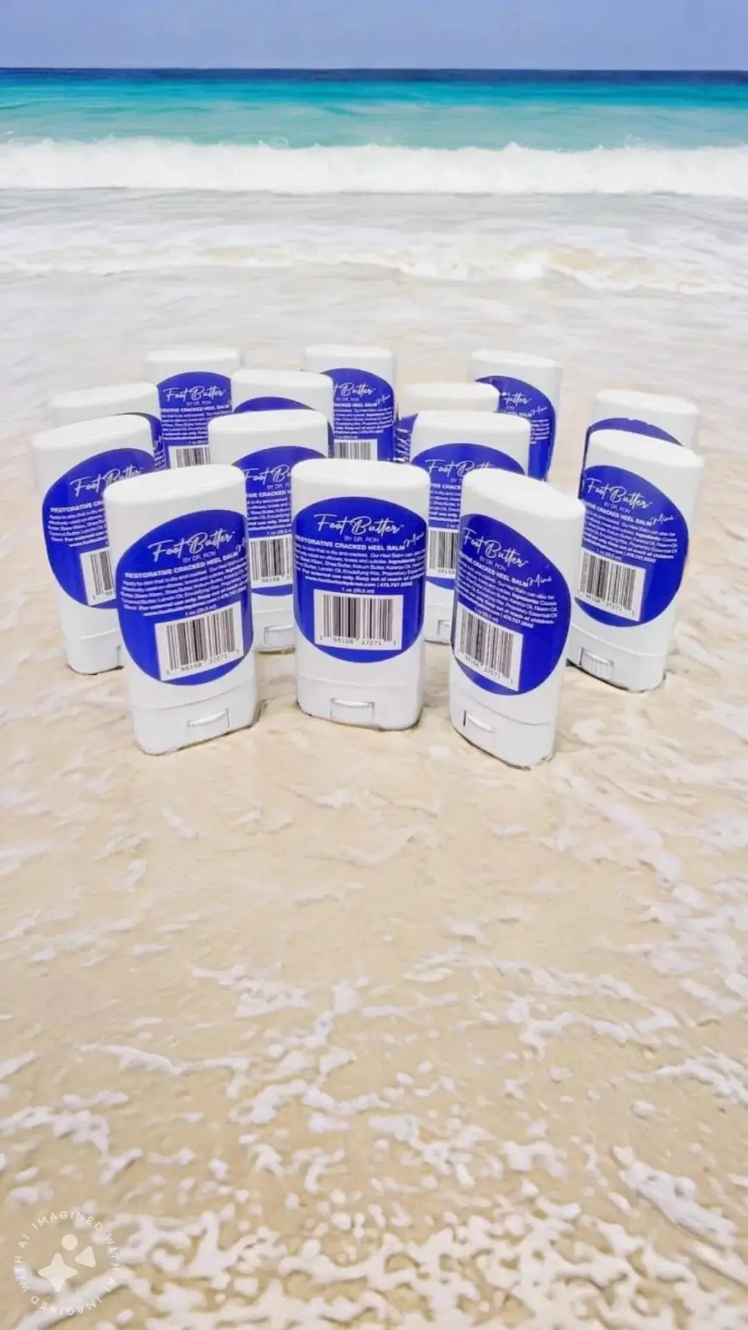Foot Butter Travel Set – Mini Moisturizers & Pumice Scrub by Foot Butter by Dr Ron
