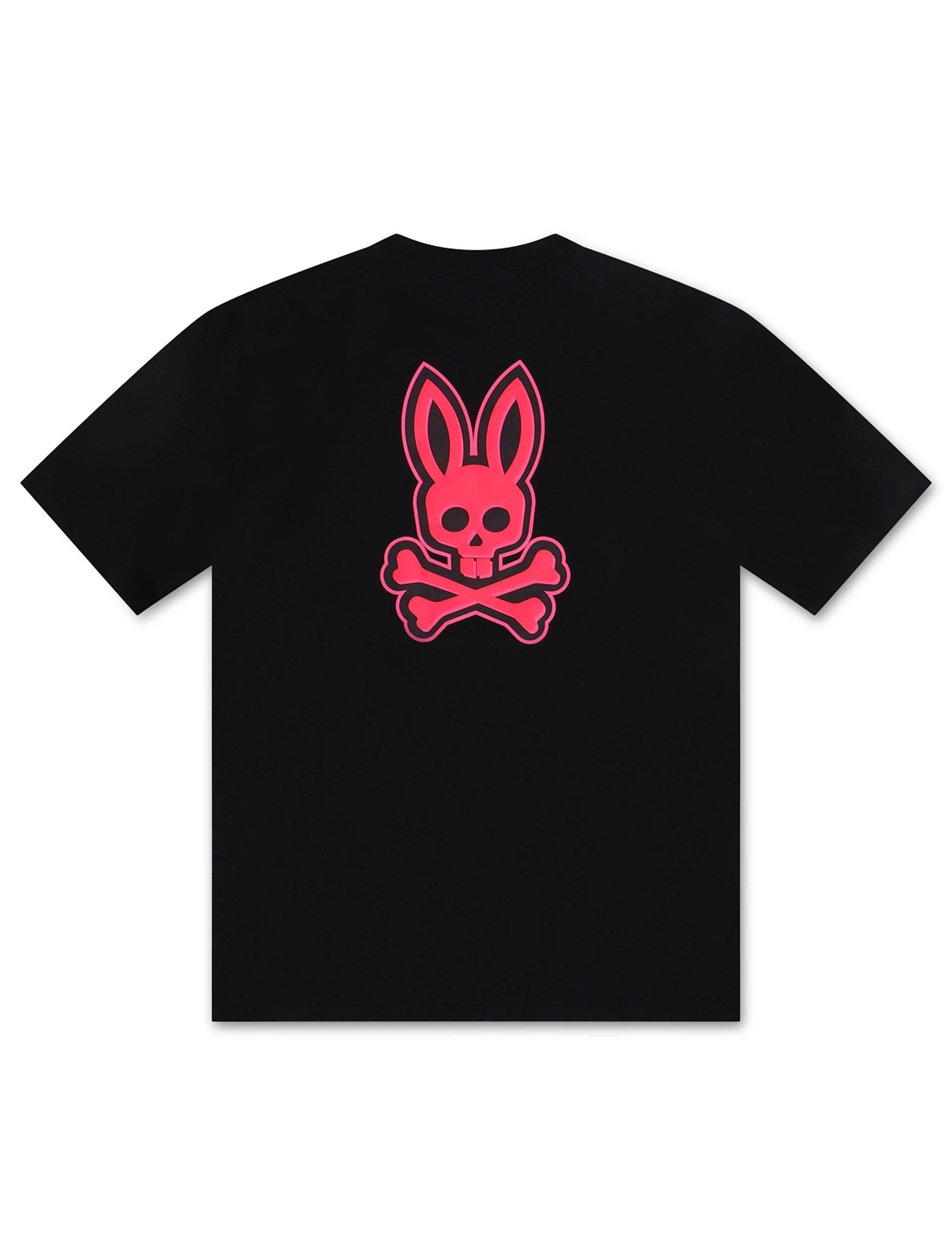 Psycho Bunny Sloan Back Graphic Tee - Black by Denim Exchange