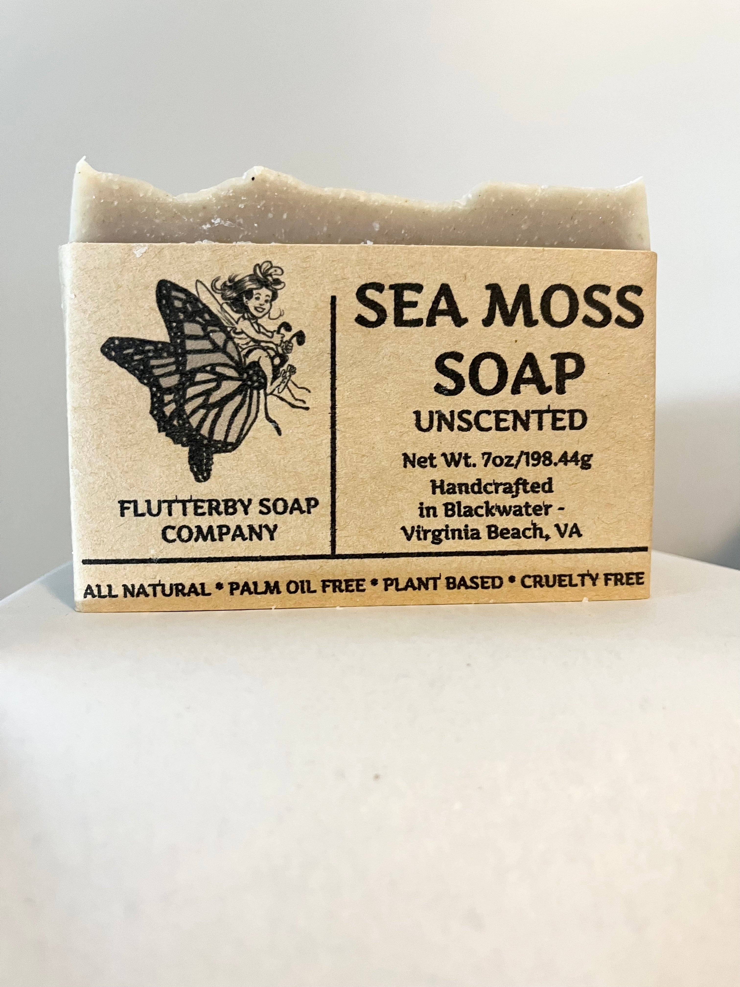 Organic Sea Moss Soap – Handcrafted Pure and Natural Bar Soap for Face & Body by Seamoss Global