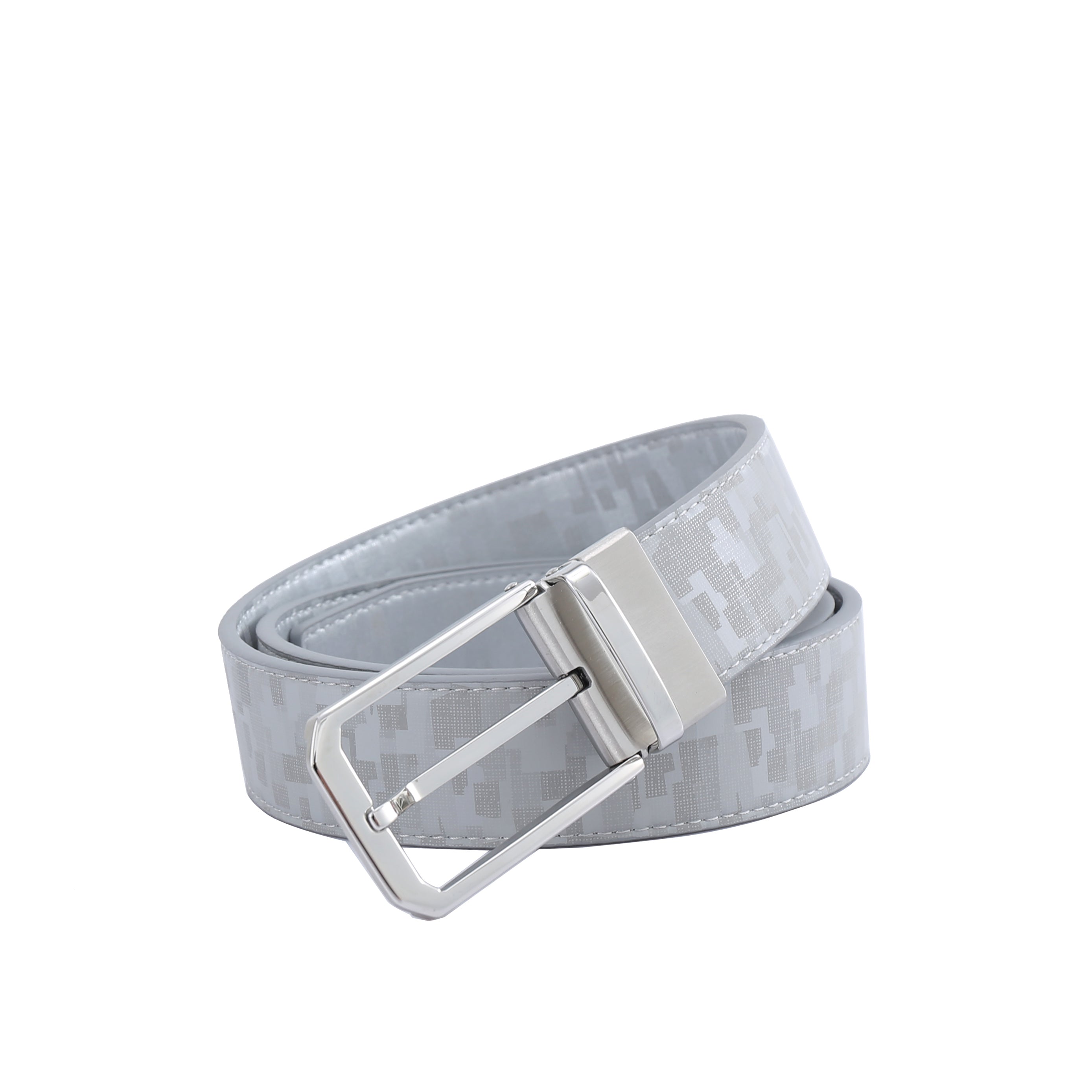 Professional Reversible 1 - Polished SS - Golf Vegan Belt by Doshi FCSA