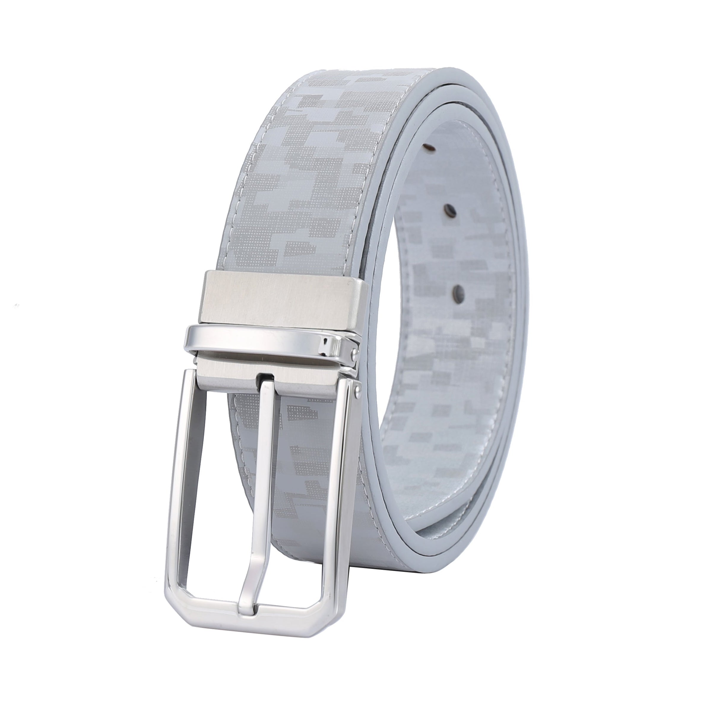 Professional Reversible 1 - Polished SS - Golf Vegan Belt by Doshi FCSA