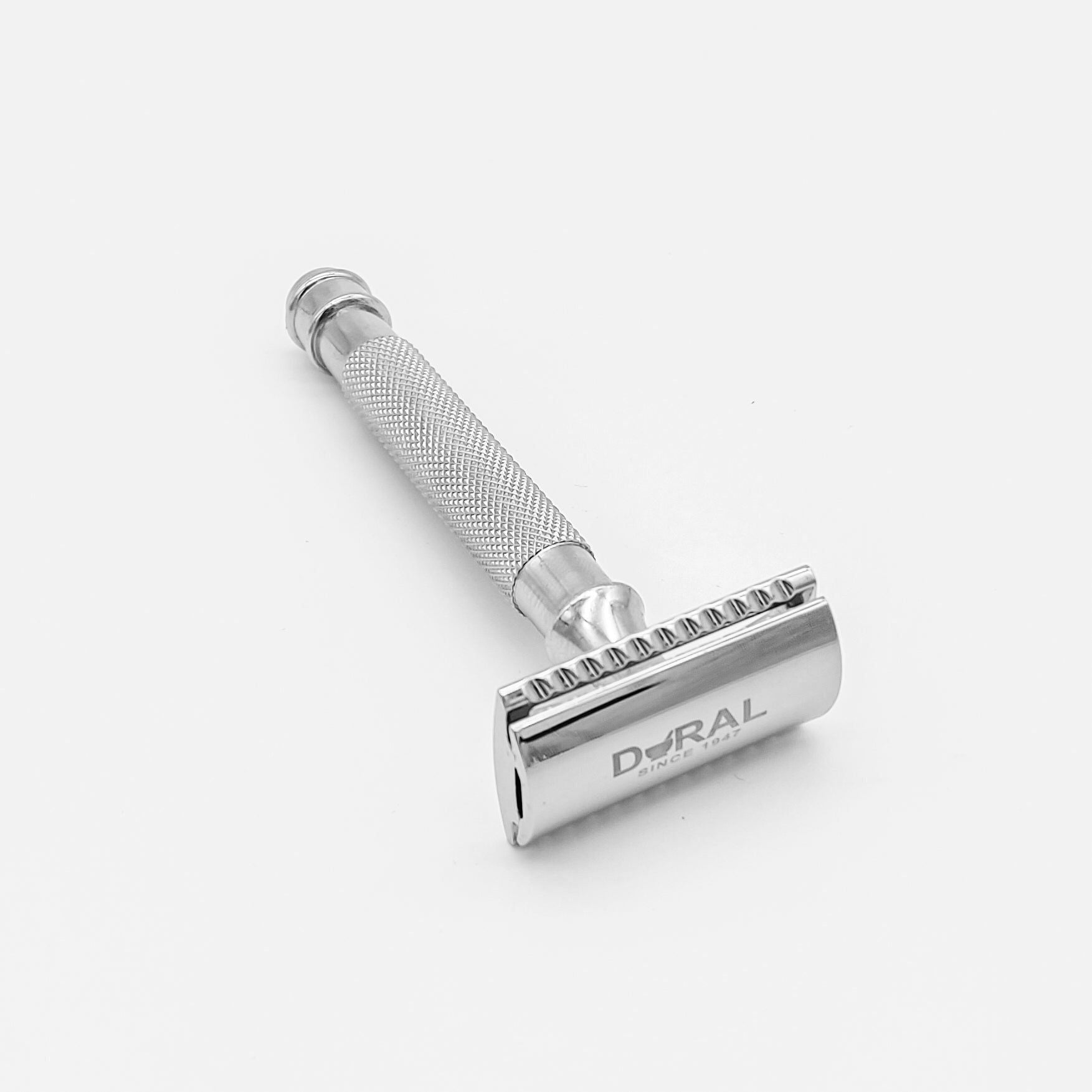 Dural Eyan Chrome Double Edge Safety Razor + Pouch by Pasteur Pharmacy