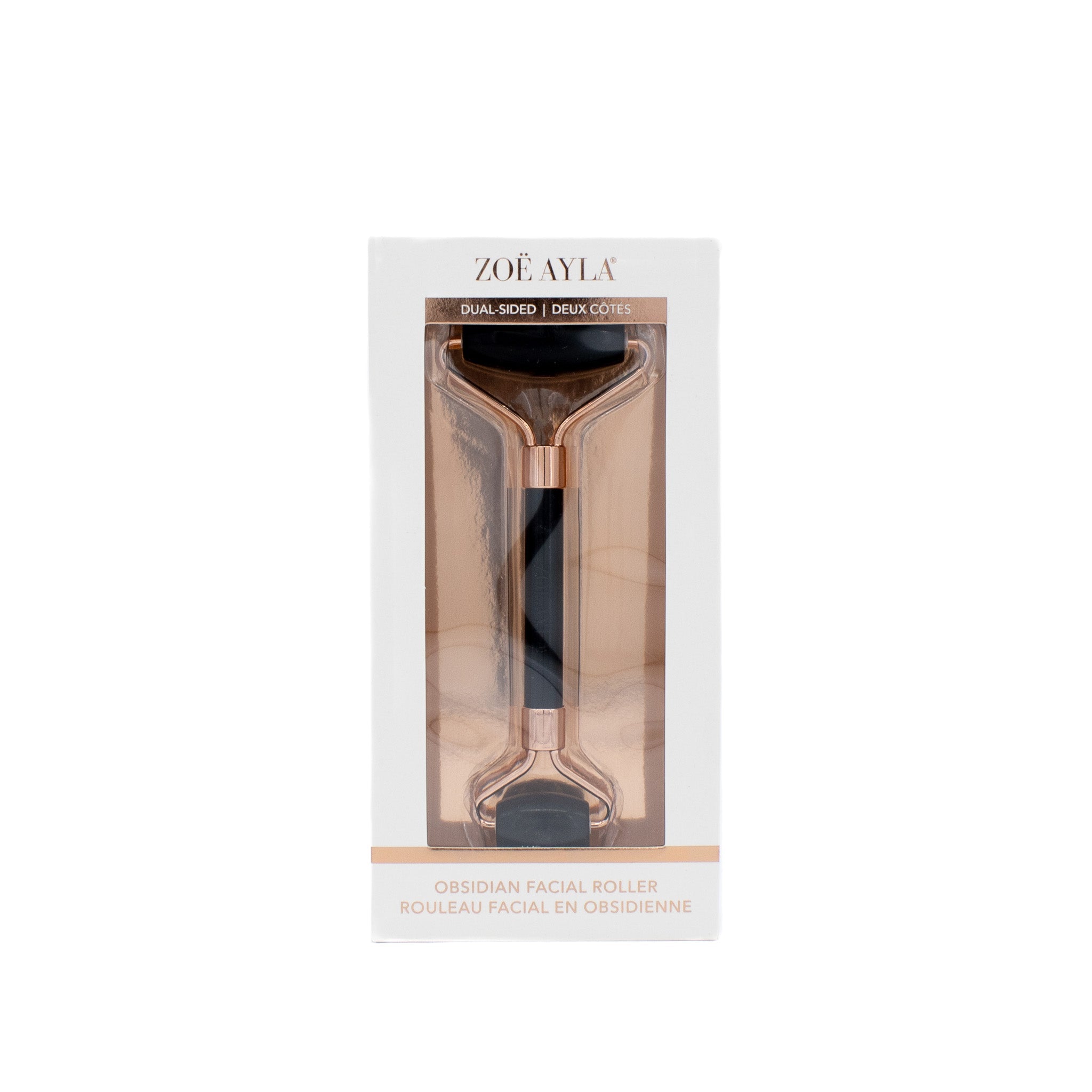 Zoe Ayla Obsidian Facial Roller in Black - New by This is Beauty US