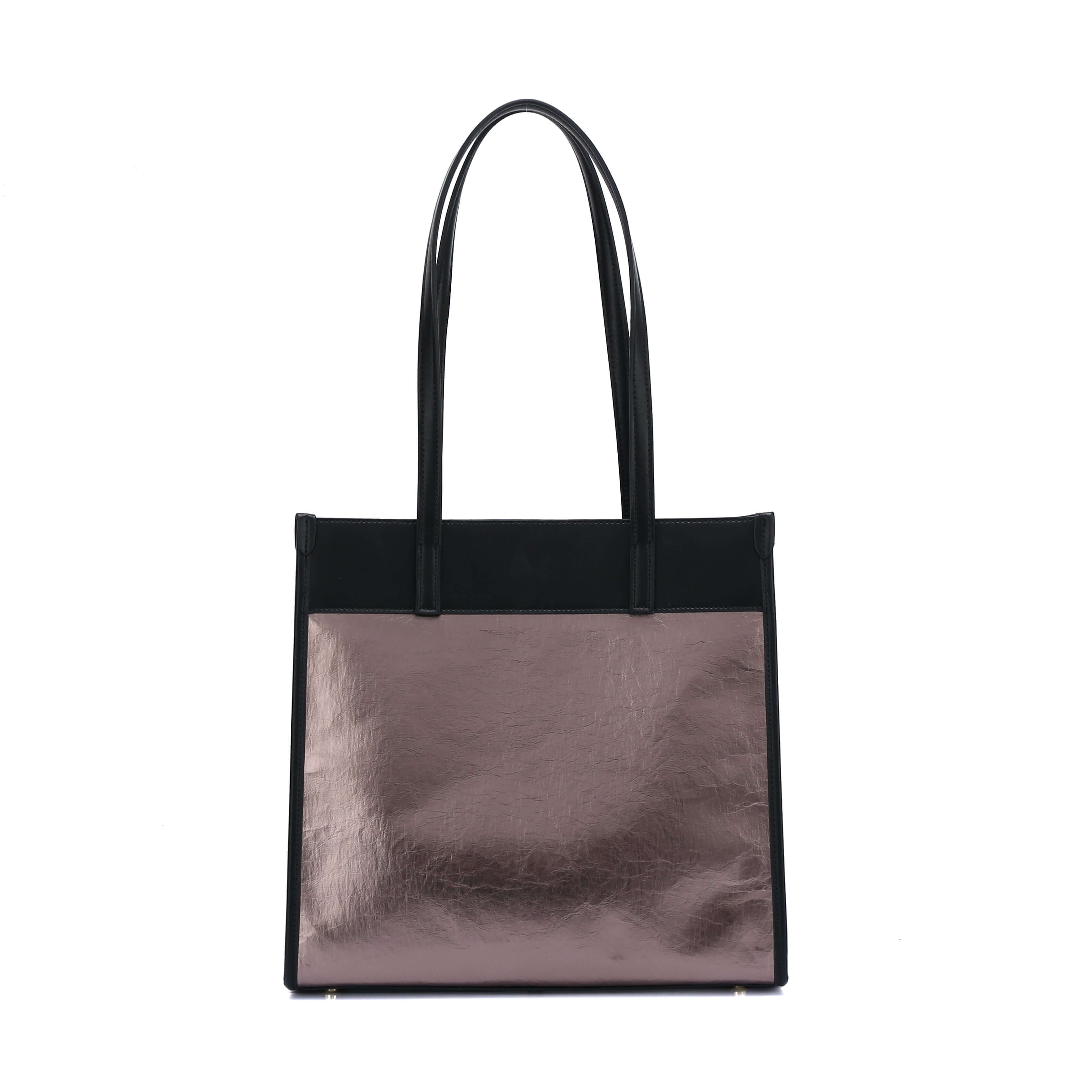 Portrait Tote 2 - Kraft Paper Vegan Tote by Doshi FCSA