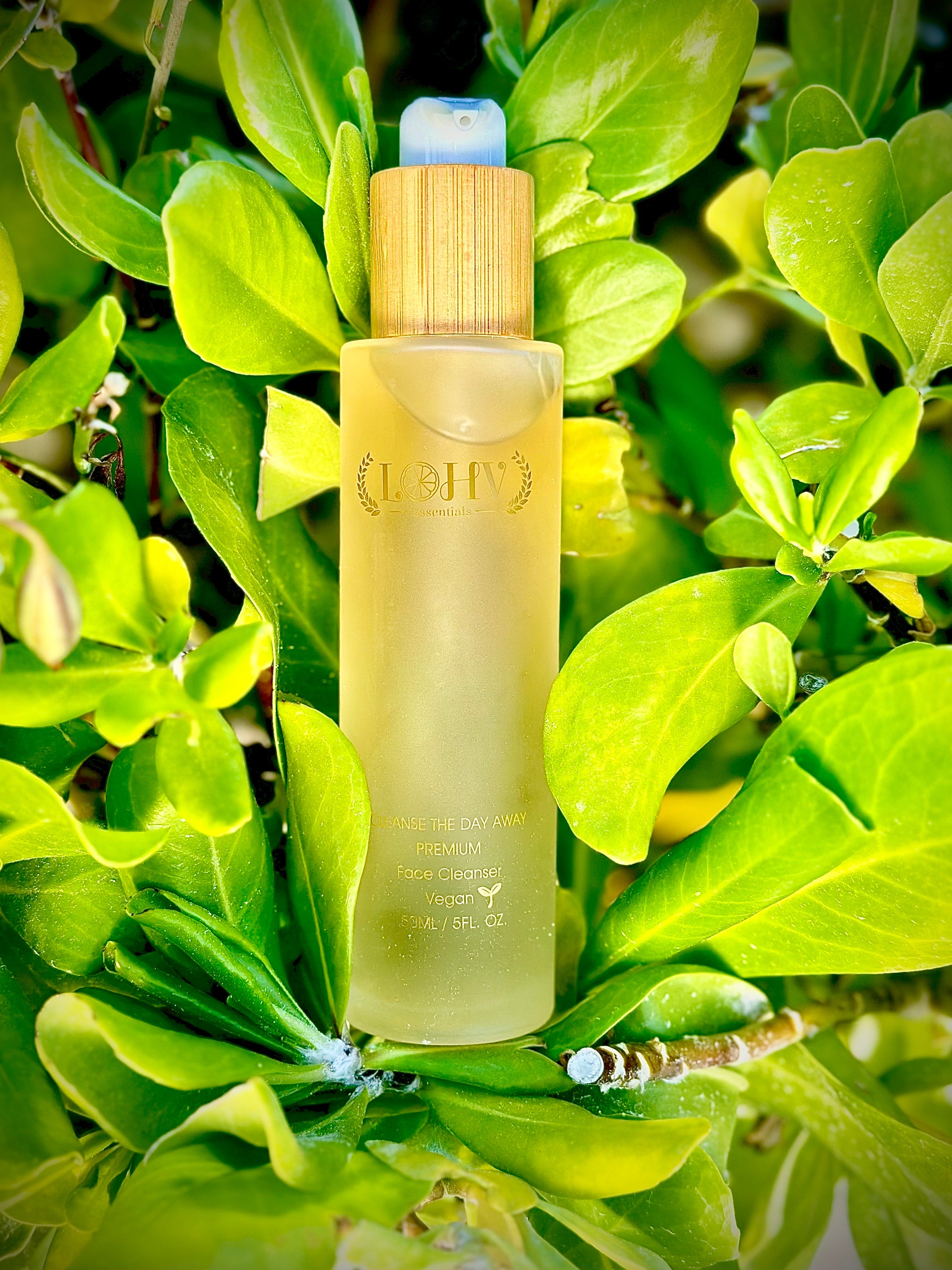 PREMIUM 100% Vegan Hydrating Facial Cleanser, Moisturizing Face Wash For All Skin Types, Hyaluronic Acid + Ginger Water + Lactic acid + Glycolic acid, Fragrance Free & Paraben Free, Non-Drying Oil Control Face Wash. by LOHV ESSENTIALS