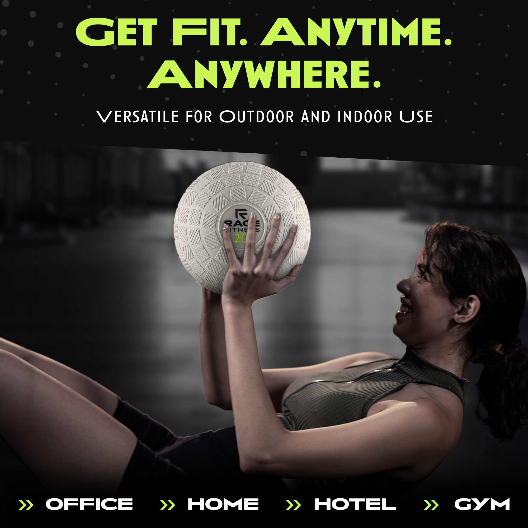 Tread Slam Ball by Rage Fitness