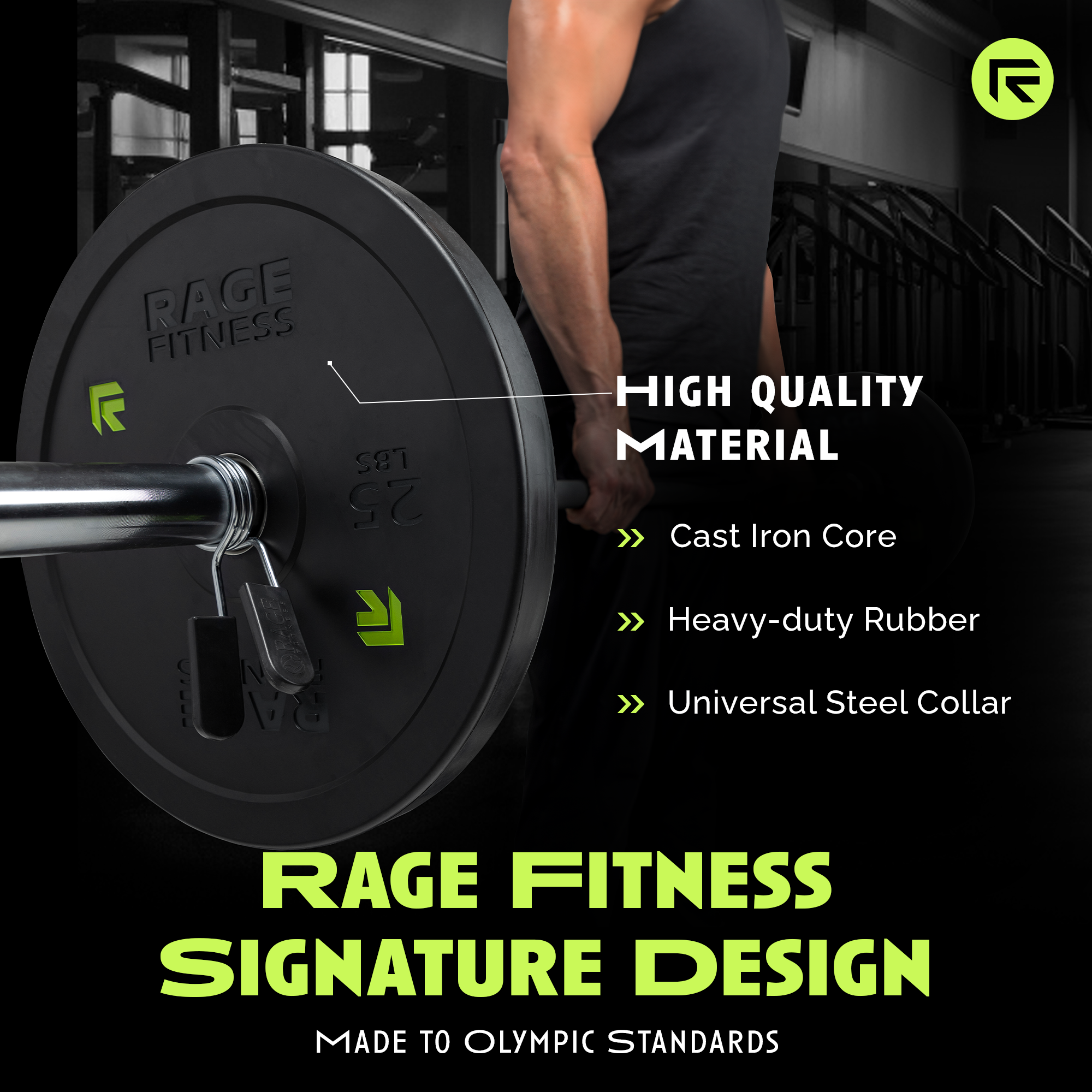 Bumper Plates by Rage Fitness