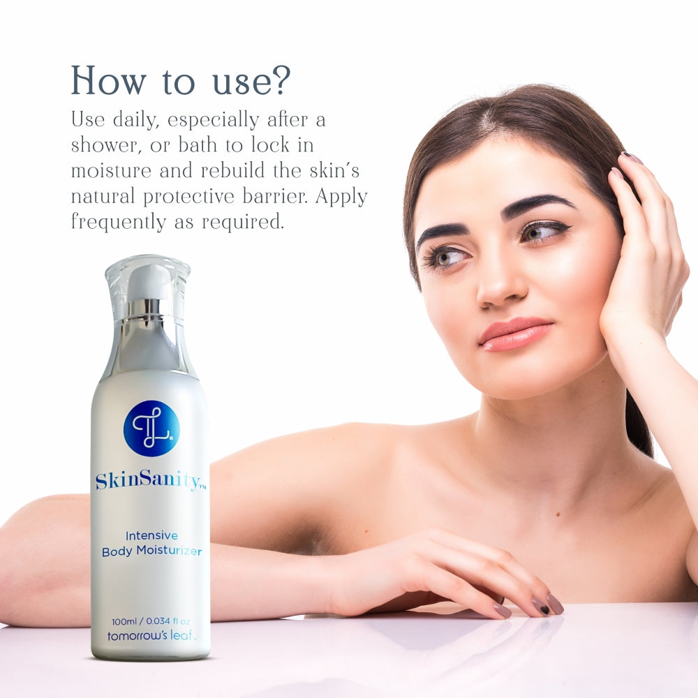 SkinSanity® Intensive Body Lotion, 3.38 fl oz by Best Clean Beauty