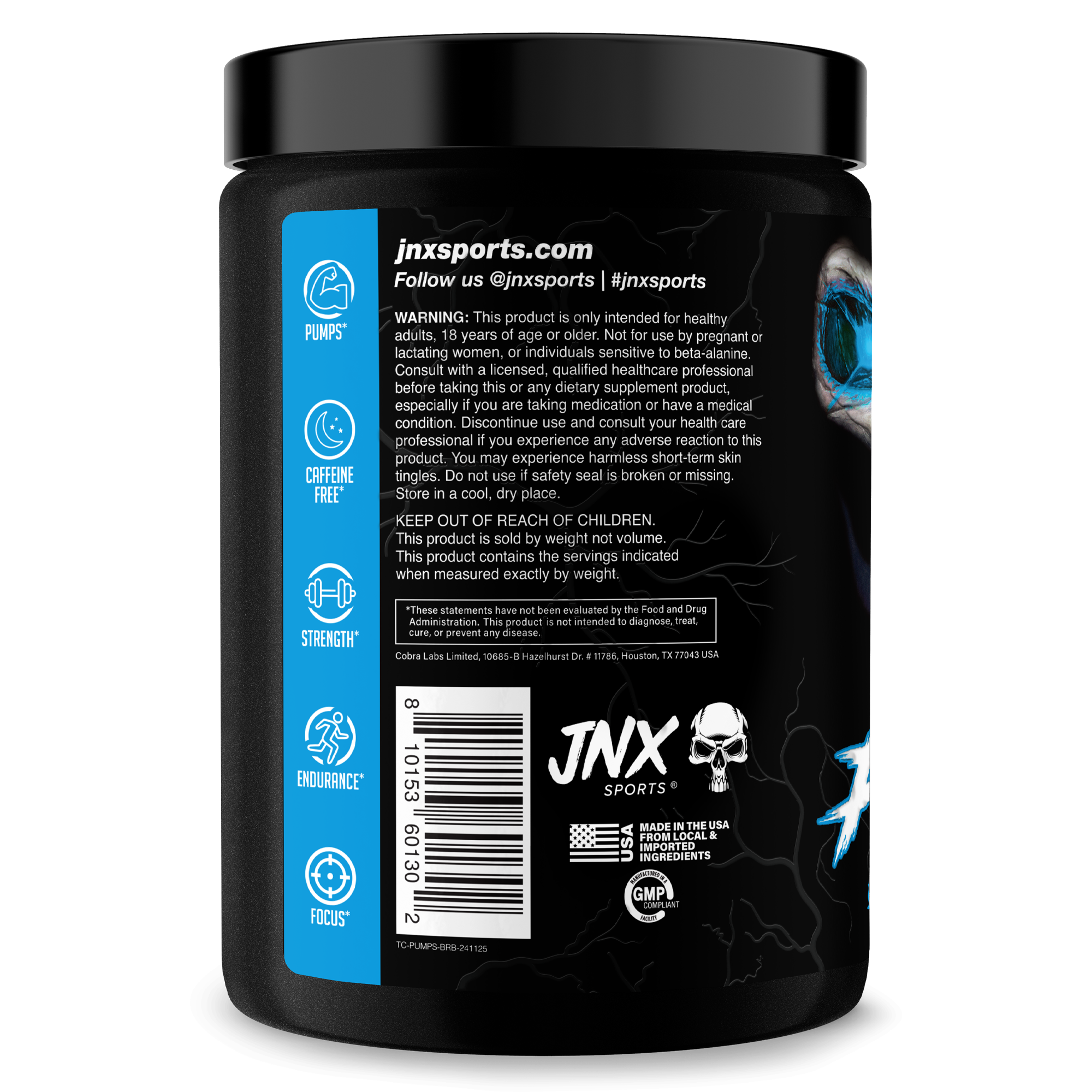 The Curse! Stim-Free Pump by JNX Sports