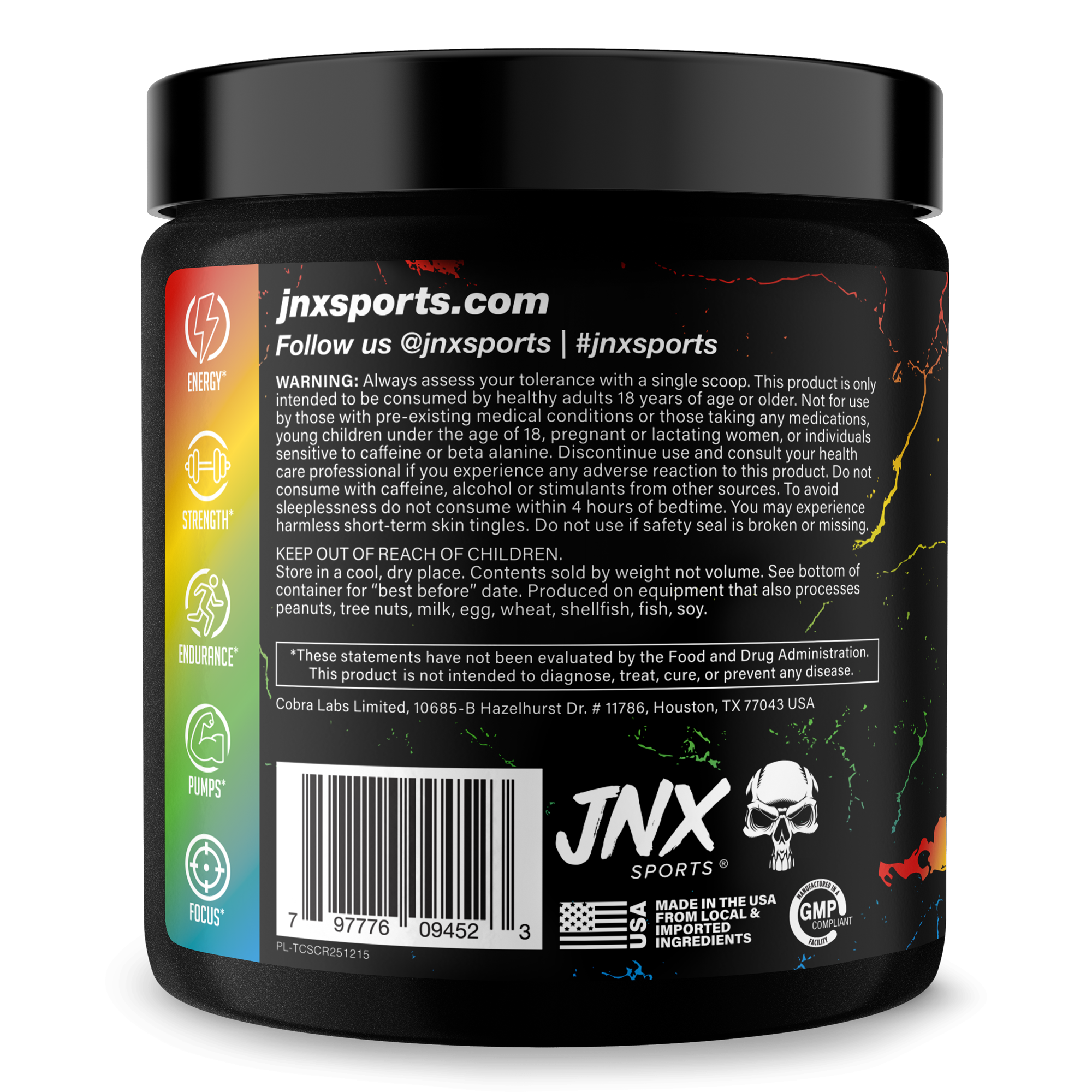 The Curse! Pre-Workout by JNX Sports