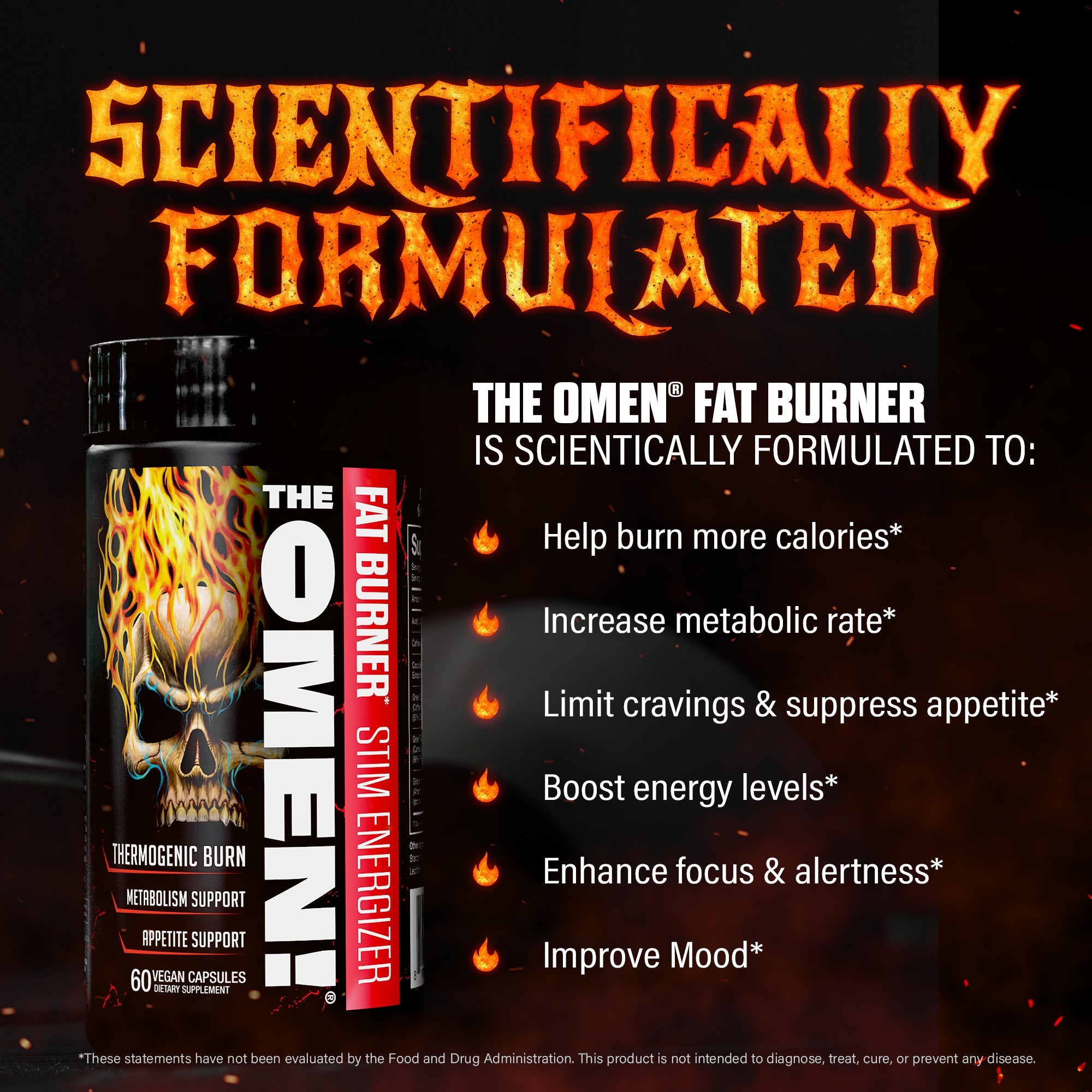The Omen! Fat Burner by JNX Sports