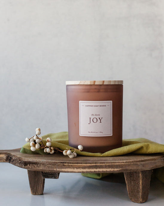 Joy - The Classic Soy Wax Candle by Fig & Grove